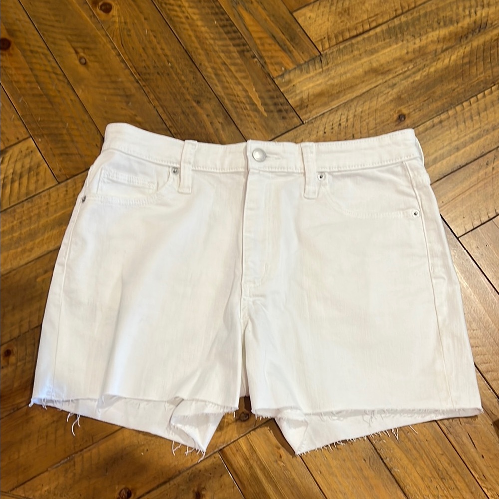 Universal Thread Classic White Denim Shorts
